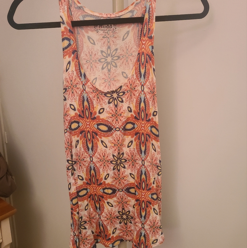 Mudd floral tank top